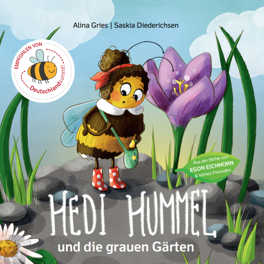 Titelbild Hedi Hummel und die grauen Gärten