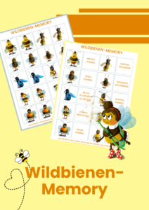 Wildbienen Memory